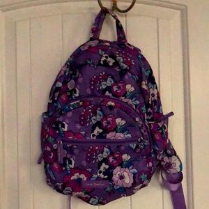 Vera Bradley Women's Floral Backpack - Purple